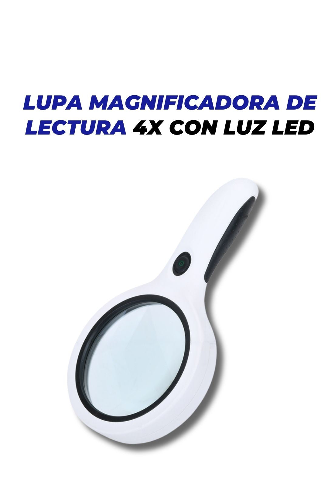 Lupa de Lectura Nocturna con LEDs